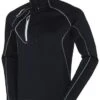 SUNICE MS ALLENDALE 1/4 ZIP PULLOVER -Winter Clothing allendale blk omb