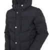 SUNICE MS ASHER SHORT COAT BLACK -Winter Clothing asher 1