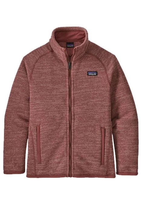 PATAGONIA GIRLS BETTER SWEATER FULL ZIP ROSEHIP 3 PATAGONIA GIRLS BETTER SWEATER FULL ZIP ROSEHIP