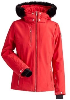 NILS COSSETTE JACKET FAUX FUR - RED