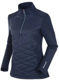 SUNICE WS DAISY HYBRID PULLOVER -Winter Clothing daisy midnight 1