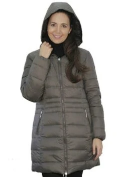 SABENA 3/4 DOWN REVERSIBLE COAT -Winter Clothing dbcoat charc