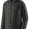 PATAGONIA MS DOWN SWEATER HOODY BLACK -Winter Clothing down sweater hoody blk