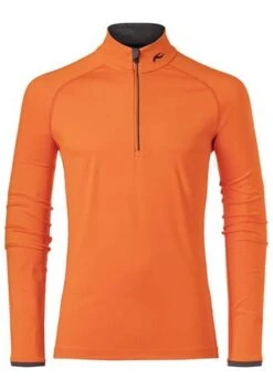 KJUS MS FEEL 1/2 ZIP -Winter Clothing feel orange