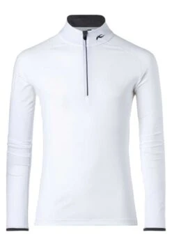 KJUS MS FEEL 1/2 ZIP -Winter Clothing feel wht