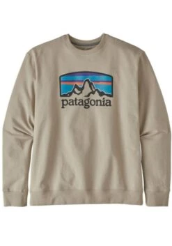 PATAGONIA MS FITZ ROY UPRISAL CREW CLASSIC PUMICE