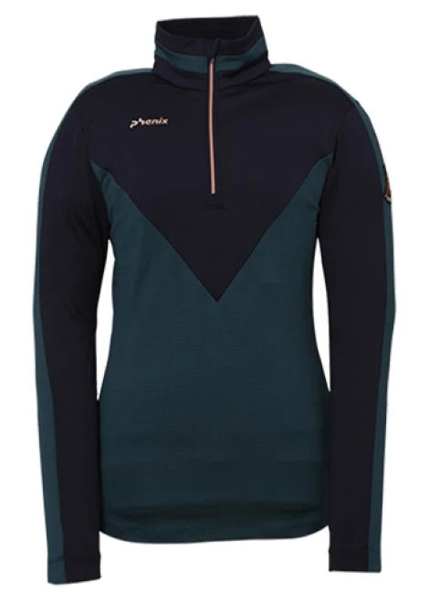 PHENIX FLUORITE 1/2 ZIP SKIVVY GREEN 3 PHENIX FLUORITE 1/2 ZIP SKIVVY GREEN