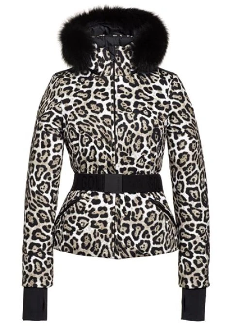GOLDBERGH WILD REAL FUR JACKET LEOPARD 3 GOLDBERGH WILD REAL FUR JACKET LEOPARD