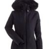 NILS GSTAAD FAUX FUR JACKET- BLACK -Winter Clothing gstaad faux fur jacket black