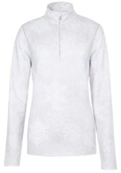 FERA WS SNOWY 1/2 ZIP SKIVVY 8 FERA WS SNOWY 1/2 ZIP SKIVVY -Winter Clothing half zip pearl grey