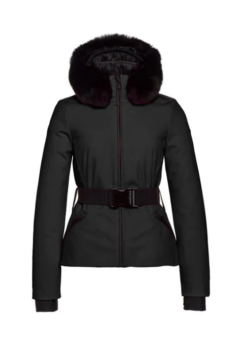 GOLDBERGH HIDA JACKET FOX FUR - BLACK 3 GOLDBERGH HIDA JACKET FOX FUR - BLACK