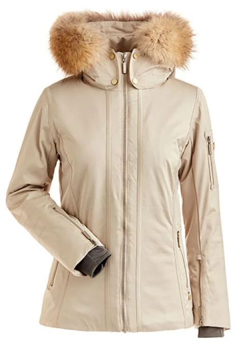 NILS ISA REAL FUR JACKET CHAMPAGNE 3 NILS ISA REAL FUR JACKET CHAMPAGNE