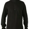 ELUDE MENS MICROFLEECE 1/4 ZIP -Winter Clothing microfleece blk