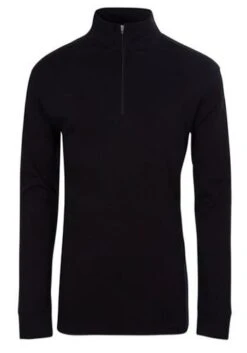 MEISTER MS ZIP MOCK COTTON SKIVVY