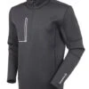 SUNICE MS AARON MID-LAYER PULLOVER - CHARCOAL 2 SUNICE MS AARON MID-LAYER PULLOVER - CHARCOAL -Winter Clothing ms aaron mid layer pullover charcoal