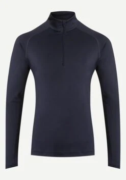 KJUS MS FEEL 1/2 ZIP -Winter Clothing ms feel half zip deep space