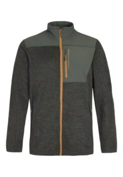 PROTEST MS HAMMEREN FULL ZIP TOP - HUNTER