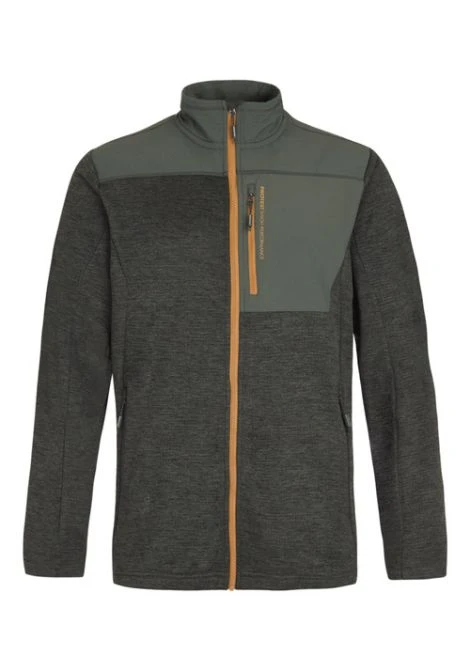 PROTEST MS HAMMEREN FULL ZIP TOP - HUNTER 3 PROTEST MS HAMMEREN FULL ZIP TOP - HUNTER