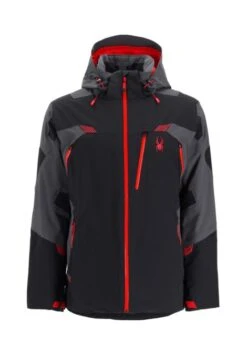 SPYDER MS LEADER JACKET VOLCANO/EBONY