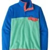 PATAGONIA MS LW SYNCHILLA SNAP - EARLY TEAL 1 PATAGONIA MS LW SYNCHILLA SNAP - EARLY TEAL -Winter Clothing ms lw synchilla snap early teal