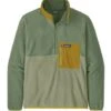 PATAGONIA MS MICRODINI 1/2 ZIP PO - SALVIA GREEN 2 PATAGONIA MS MICRODINI 1/2 ZIP PO - SALVIA GREEN -Winter Clothing ms microdini 1 2 zip po salvia green