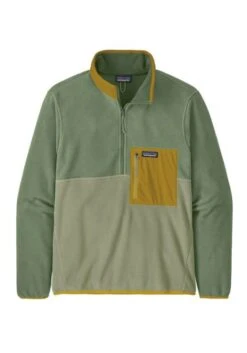 PATAGONIA MS MICRODINI 1/2 ZIP PO - SALVIA GREEN
