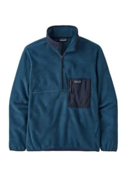PATAGONIA MS MICRODINI 1/2 ZIP PO - TIDEPOOL BLUE