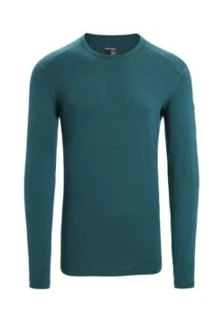 ICEBREAKER MS TECH LS CREW 260 -Winter Clothing ms tech ls crew 260 green glory