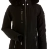 NILS NISEKO X FAUX FUR JACKET - BLACK -Winter Clothing niseko x faux fur black