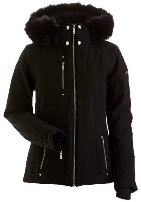 NILS NISEKO X FAUX FUR JACKET - BLACK 3 NILS NISEKO X FAUX FUR JACKET - BLACK