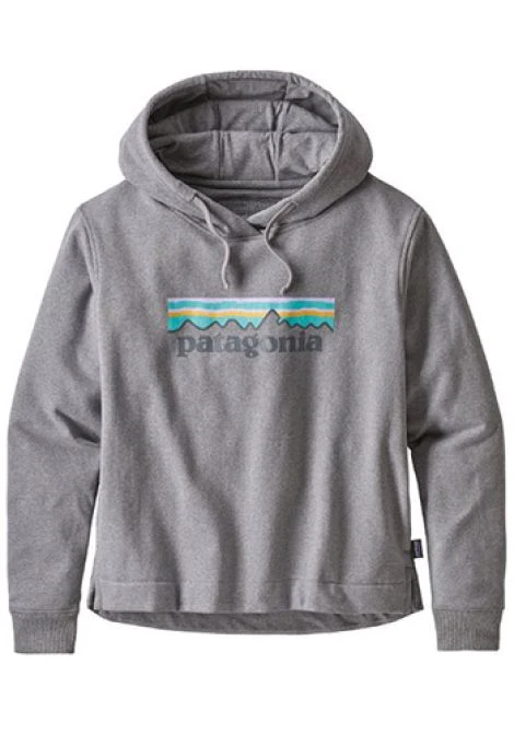 PATAGONIA WS PASTEL P6 LOGO UPRISAL HOODY GRAVEL HEATHER 3 PATAGONIA WS PASTEL P6 LOGO UPRISAL HOODY GRAVEL HEATHER