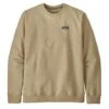 PATAGONIA MS P-6 LABEL UPRISAL CREW EL CAP KHAKI -Winter Clothing patagonia mens label uprisal crew el cap khaki bumps