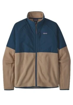 PATAGONIA MS LW BETTER SWEATER FULL ZIP SHELLED JACKET OAR TAN