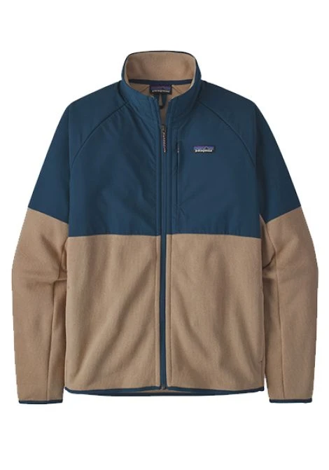 PATAGONIA MS LW BETTER SWEATER FULL ZIP SHELLED JACKET OAR TAN