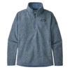 PATAGONIA WS BETTER SWEATER 1/4 ZIP BERLIN BLUE -Winter Clothing patagonia ws better sweater 14 zip berlin blue