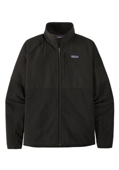 PATAGONIS LW BETTER SWEATER SHELLED JACKET BLACK