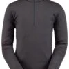 SPYDER PROSPECT ZIP T NECK EBONY -Winter Clothing prospect ebony