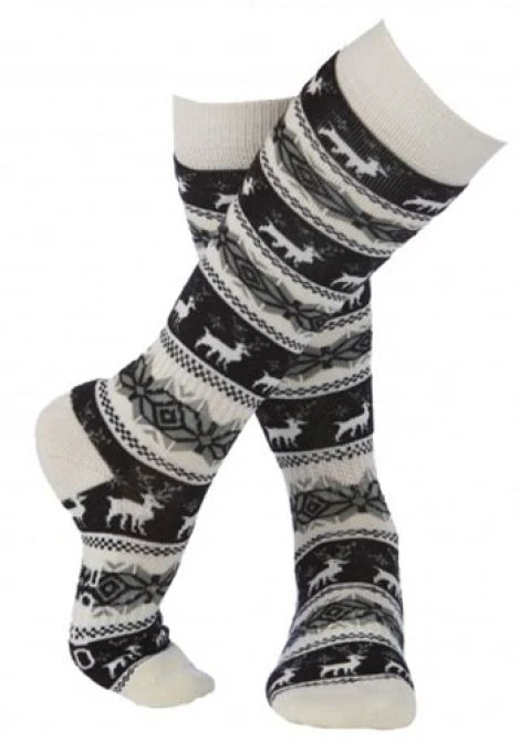 ROJO GIRLS NORDIC SNOWFLAKE SOCK