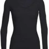 ICEBREAKER WMNS SIREN SWEETHEART BASE LAYER THERMAL -Winter Clothing siren sweet blk