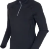 SUNICE SKI LODGE II HALF-ZIP PULLOVER - BLACK -Winter Clothing ski lodge 2 black pullover