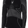SPYDER WS SEAMLESS COMPRESSION TOP -Winter Clothing spyder top blk