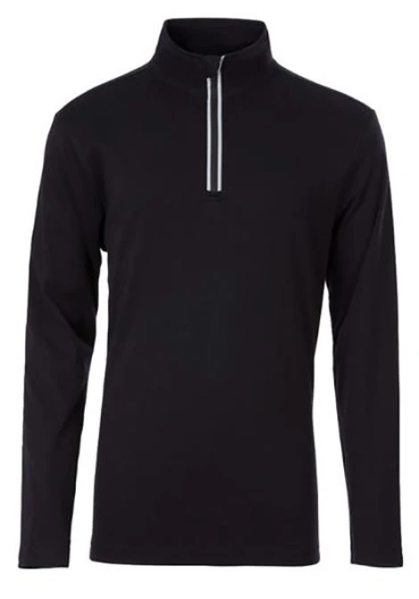 MEISTER MS CALVIN COTTON ZIP SKIVVY BLACK 3 MEISTER MS CALVIN COTTON ZIP SKIVVY BLACK