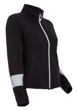SPYDER WS SPEED FULL ZIP FLEECE JACKET - BLACK