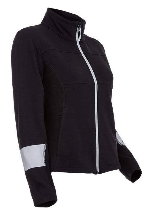 SPYDER WS SPEED FULL ZIP FLEECE JACKET - BLACK 3 SPYDER WS SPEED FULL ZIP FLEECE JACKET - BLACK