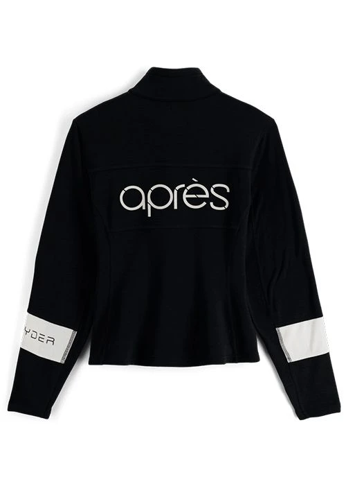 SPYDER WS SPEED FULL ZIP FLEECE JACKET - BLACK 4 SPYDER WS SPEED FULL ZIP FLEECE JACKET - BLACK - Image 2